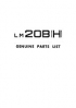 L.M 20B (H). Genuine parts list   
