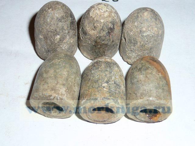 Пуля Минье к пехотному нарезному ружью образца 1851 г. Великобритания (25,5/18 мм)