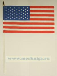 Флажок США сувенирный на подставке