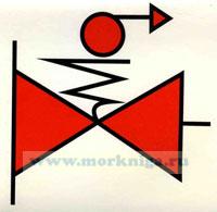 Знак обратный клапан