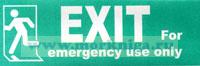 Знак ИМО. EXIT for emergency use only (Аварийный выход)