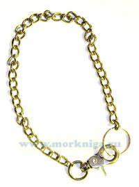 Цепочка для ключей, звенья большие, длина 48-50 см