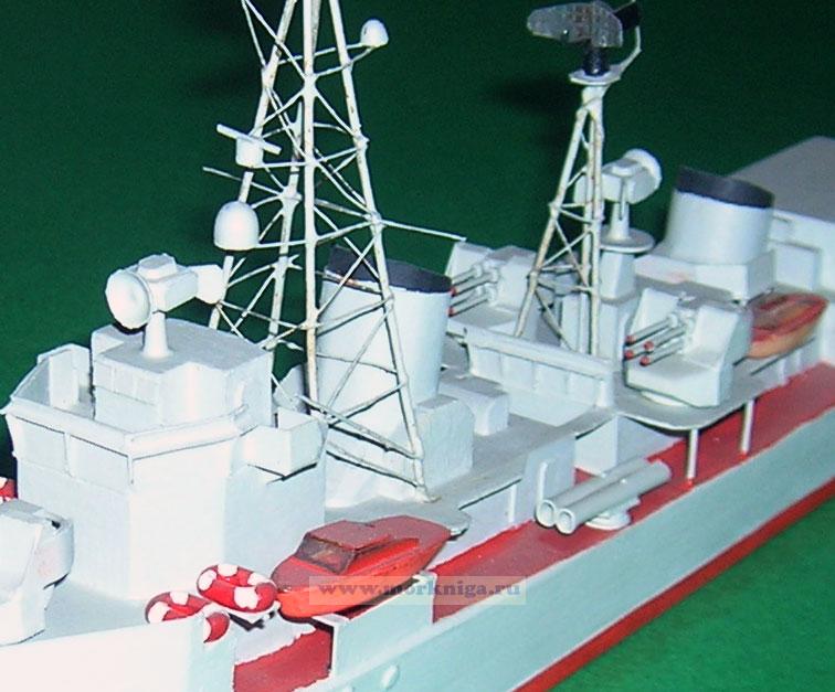 Модель корабля пр. 56 М