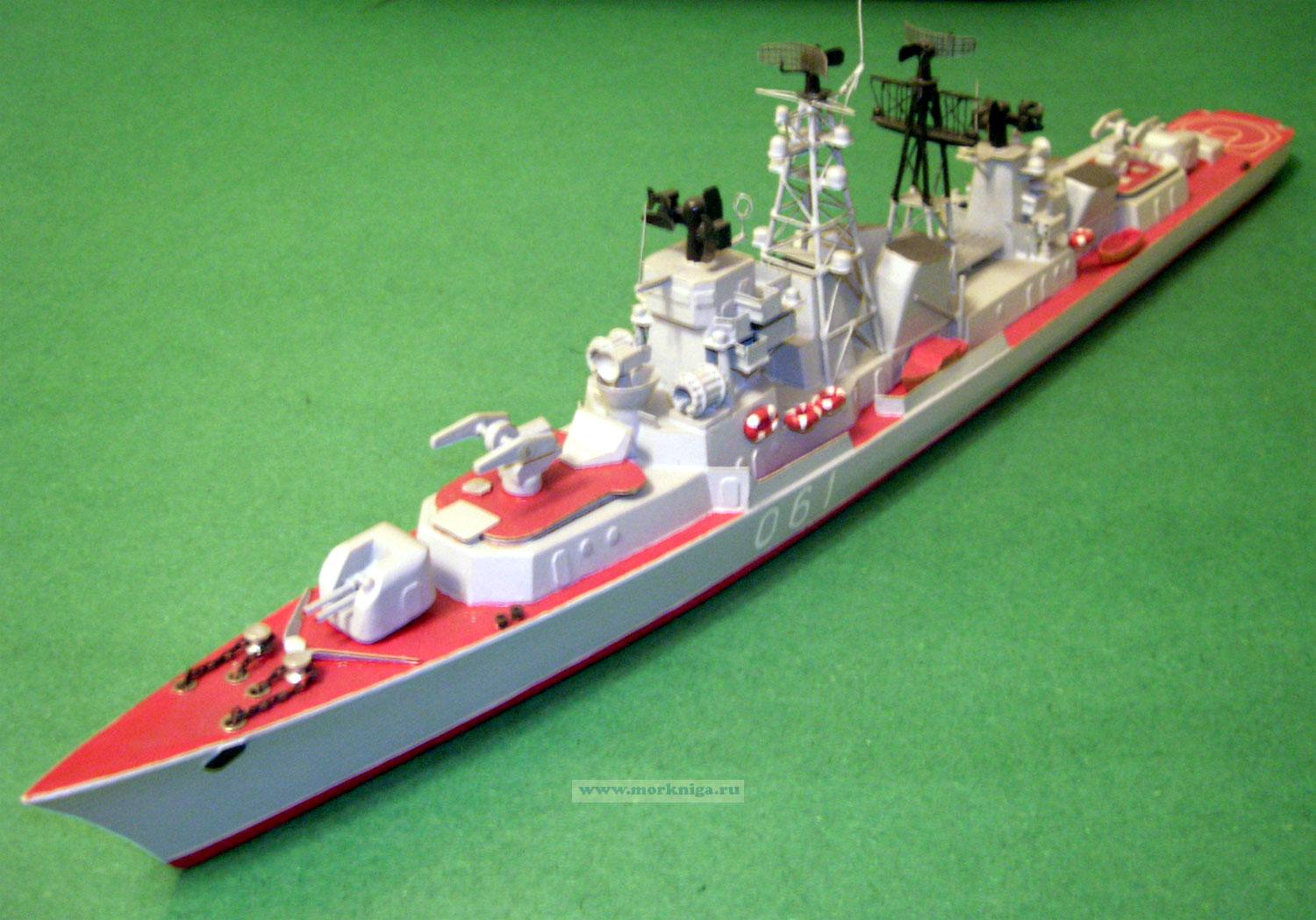 Модель корабля пр. 61