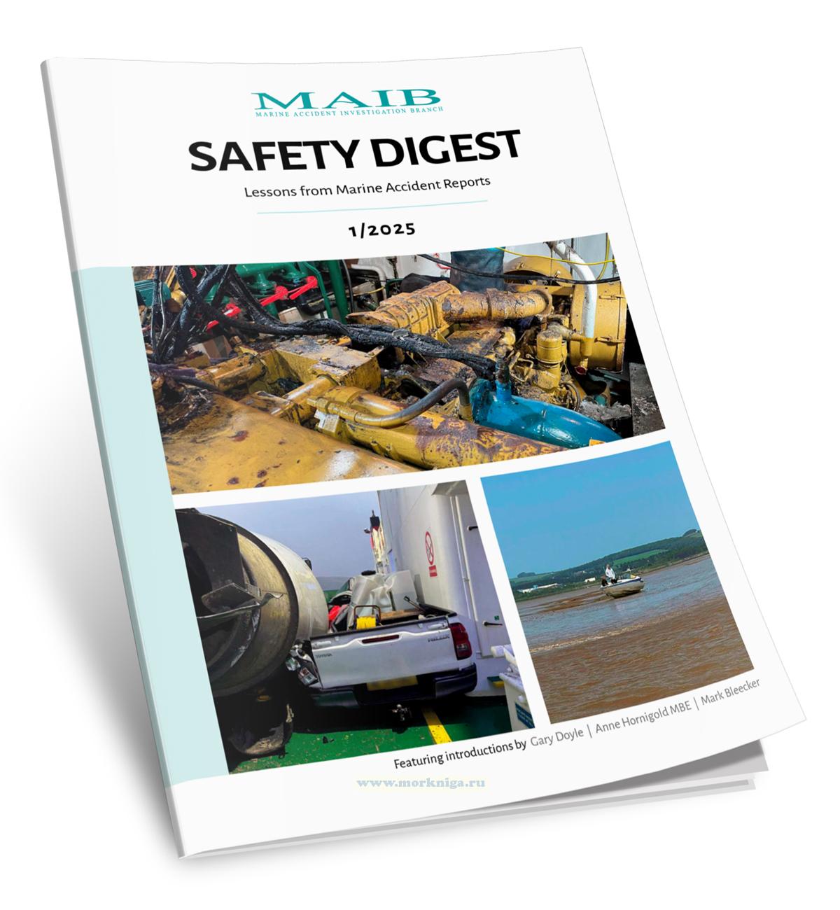 MAIB Safety Digest Lessons from Marine Accident Reports Уроки безопасности MAIB из отчетов о морских авариях