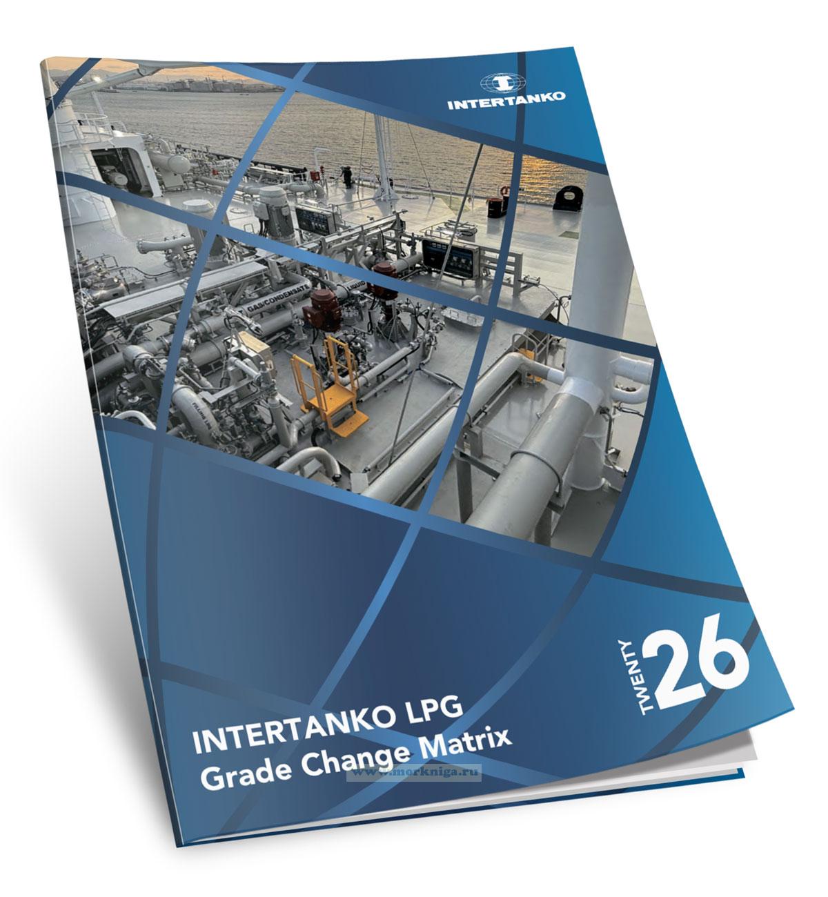 LPG Grade Change Matrix/Матрица смены марок сжиженного углеводородного газа