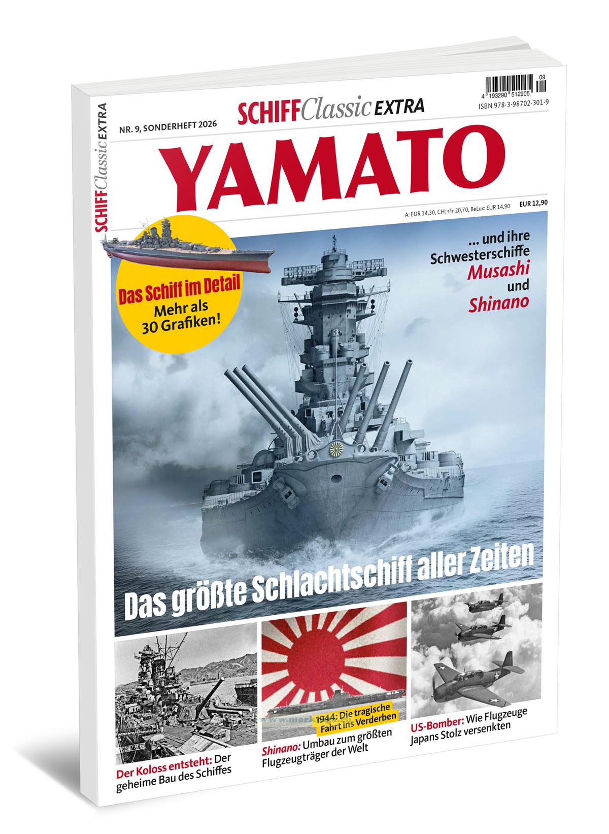 Yamato. Schiff Classic Extra Sonderheft №9/Ямато. Классический корабль. Специальный выпуск №9