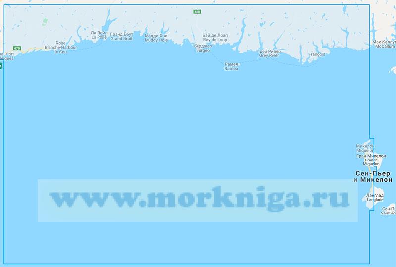 22642 От островов Микелон до бухты Порт-о-Баск (Маштаб 1:200000)
