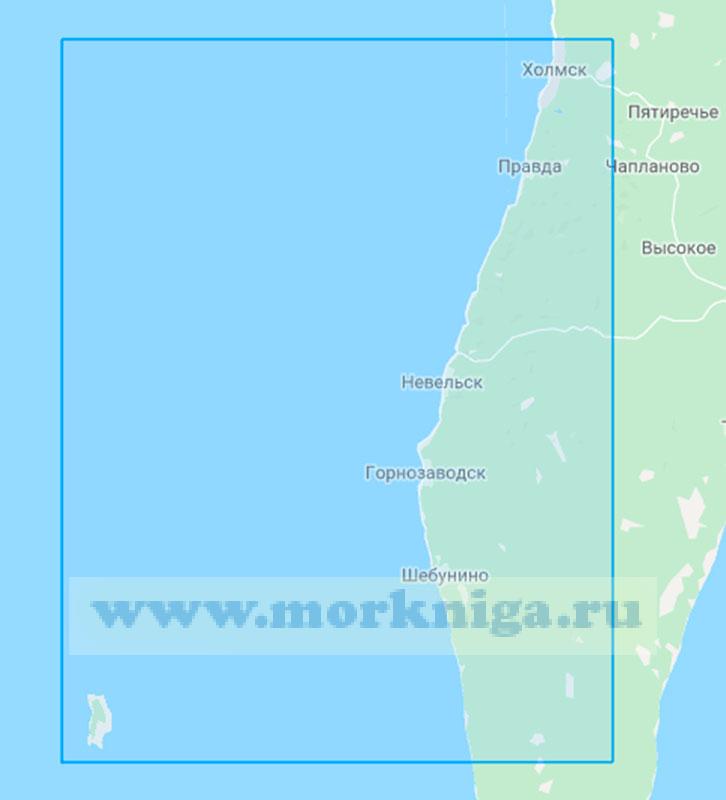 63030 От порта Холмск до острова Монерон (масштаб1:100 000)
