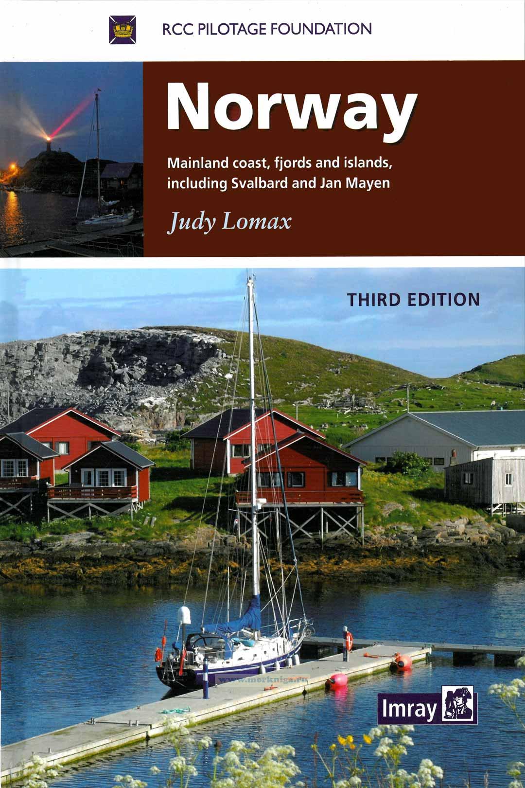 Norway Норвегия. Материковое побережье, фьорды и острова, включая Шпицберген и Ян-Майен 3-е издание