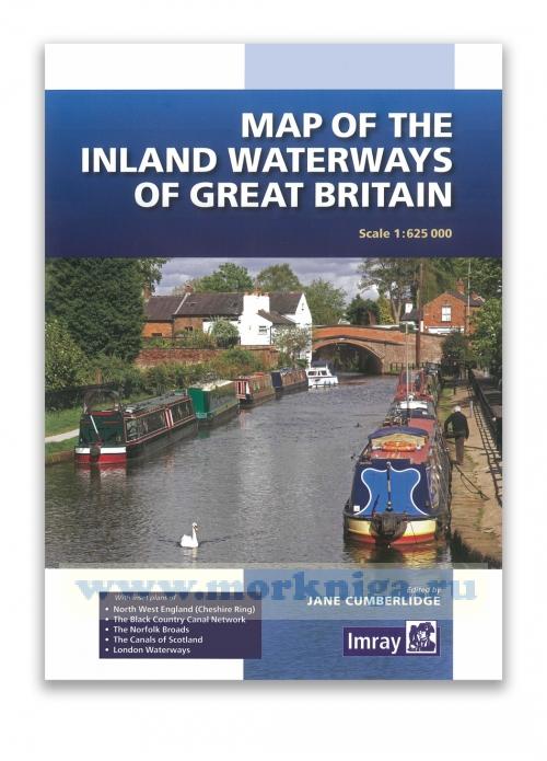 Map of the Inland Waterways of Great Britain (1:625 000)