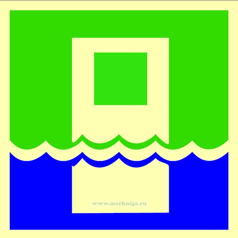 Знак ИМО. Герметичная дверь