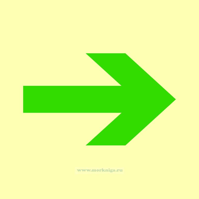 Знак ИМО. Главный путь эвакуации