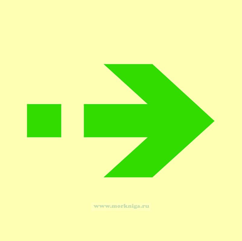 Знак ИМО. Запасной путь эвакуации