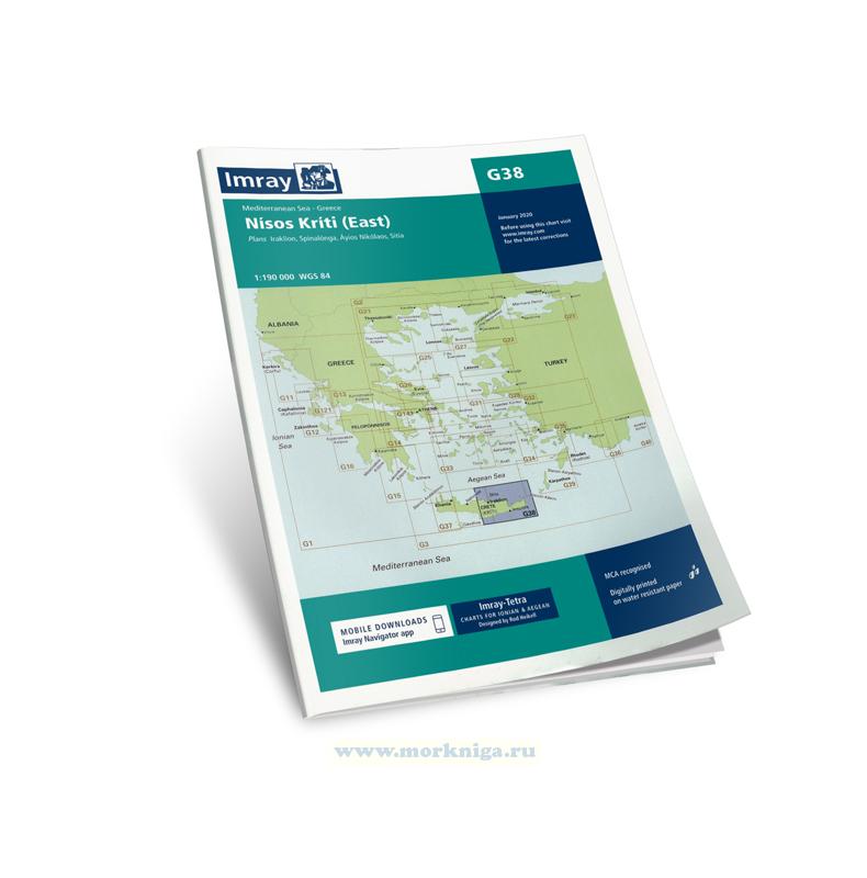 G38 Nisos Kriti (East). Нисос Крити (Восток) (1:190 000)