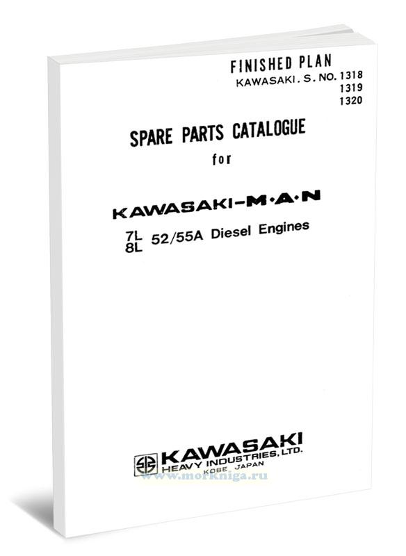 Spare parts catalogue for Kasawaki MAN 52/55A Diesel Engines