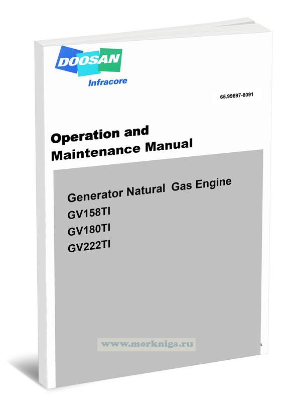 Generator Natural Gas Engine GV158TI, GV180TI, GV222TI. Operation and Maintenance Manual