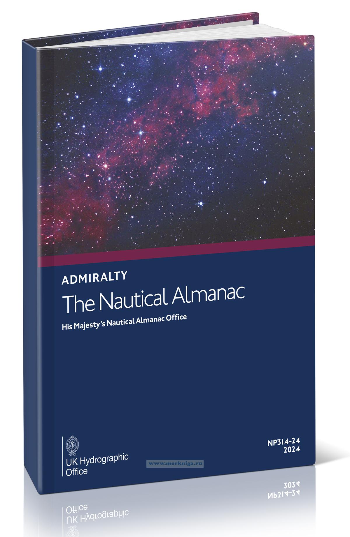 NP314-24 Admiralty. The Nautical Almanac 2024. His Majesty’s Nautical Almanac Office