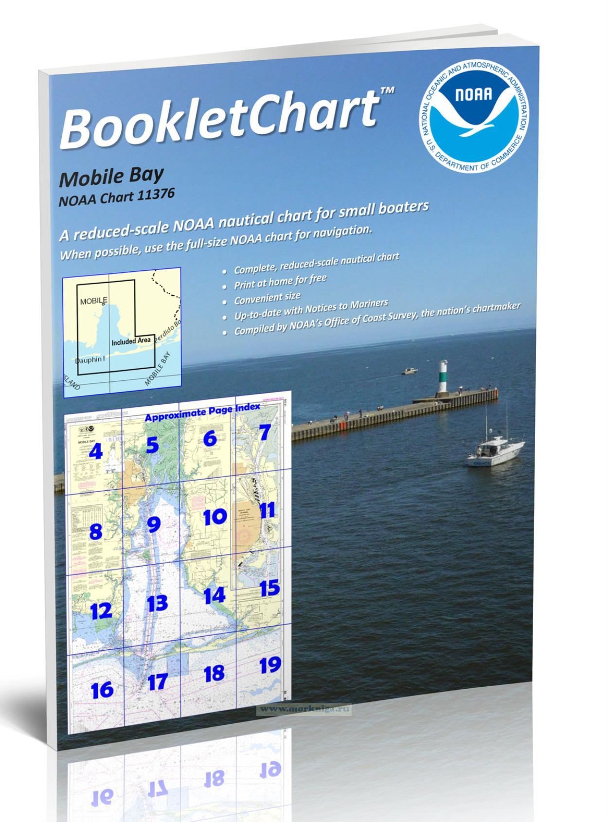 NOAA Chart 11376 Mobile Bay