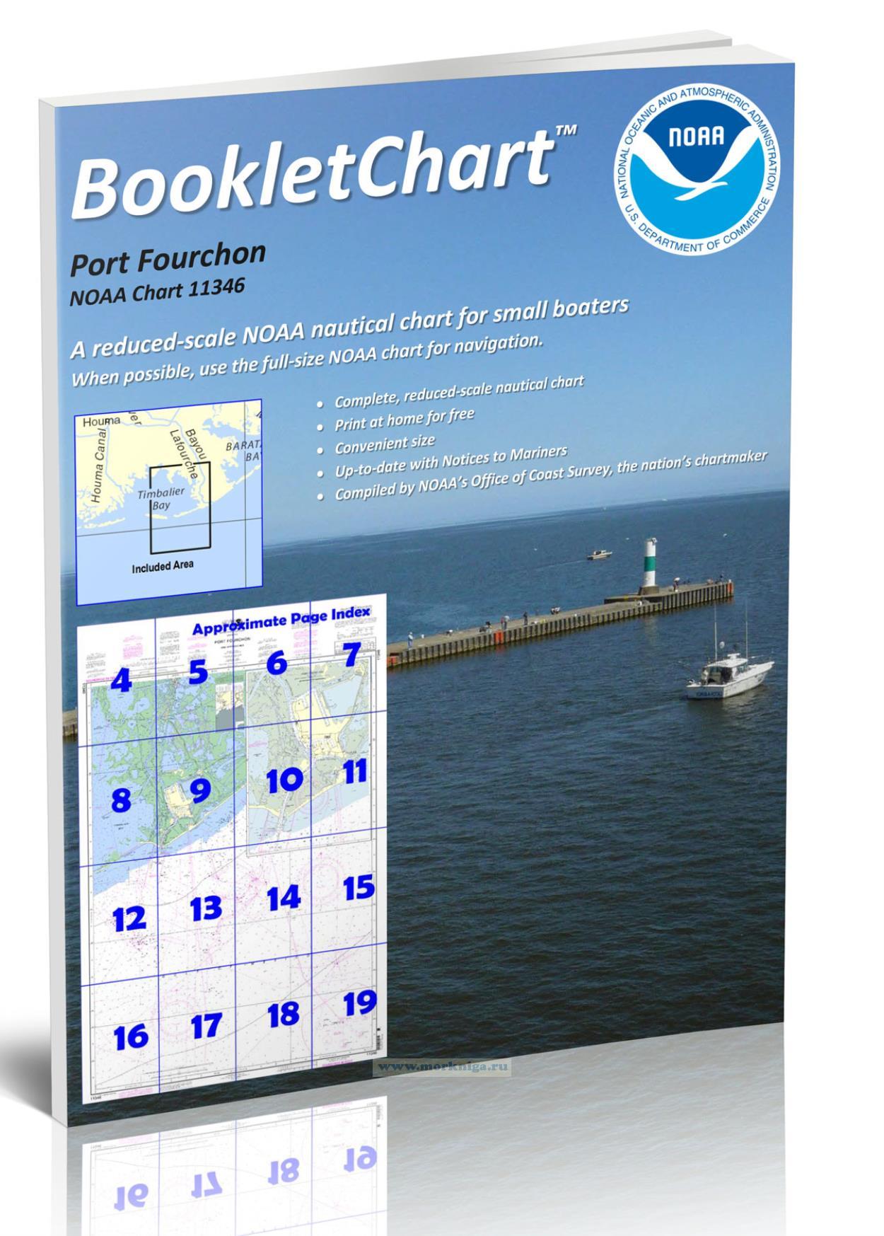 NOAA Chart 11346 Port Fourchon