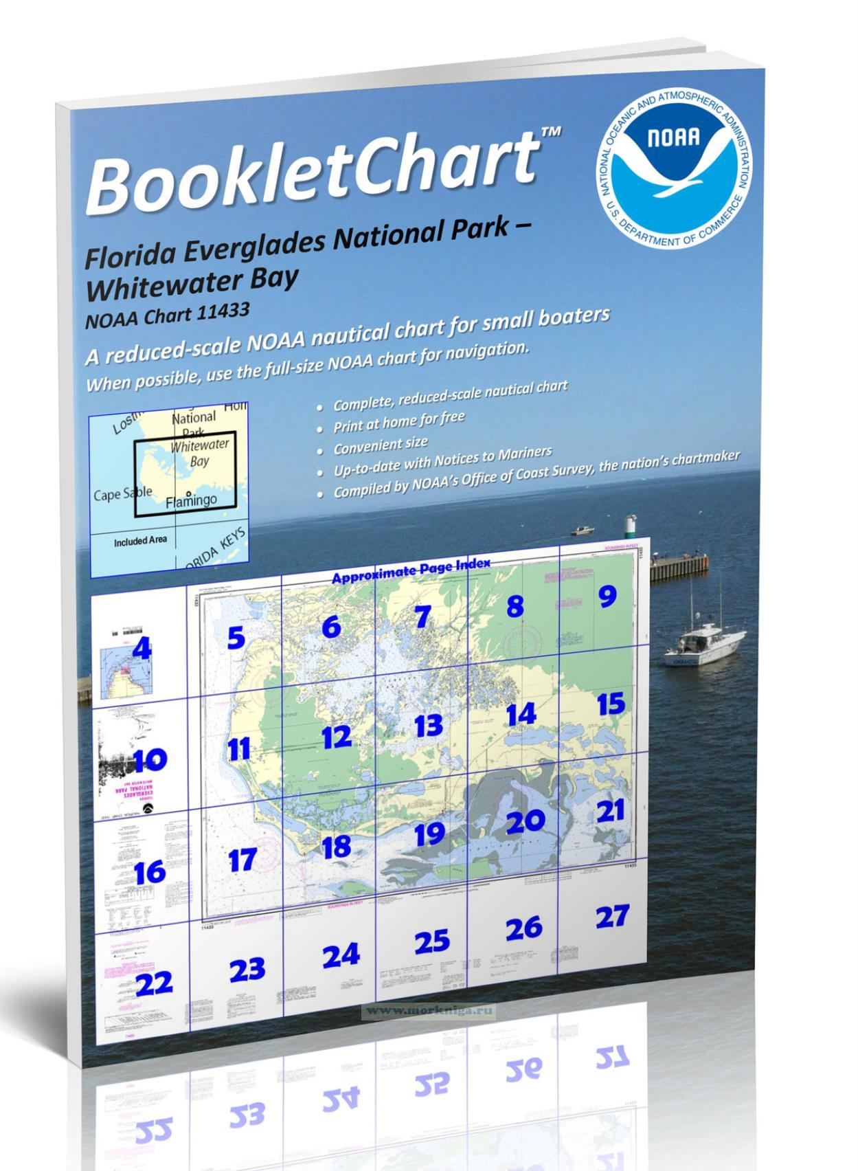 NOAA Chart 11433 Florida Everglades National Park - Whitewater Bay