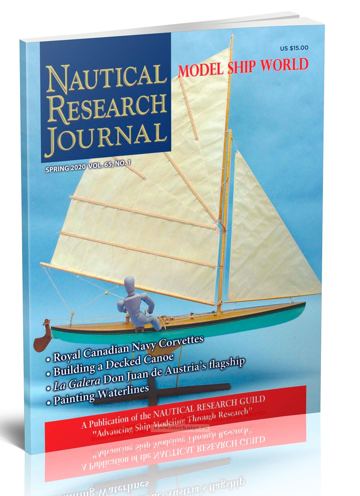 Nautical Research Journal Spring 2020 - Vol. 65 No.1/Морской исследовательский журнал Весна 2020 – Выпуск 65 №1