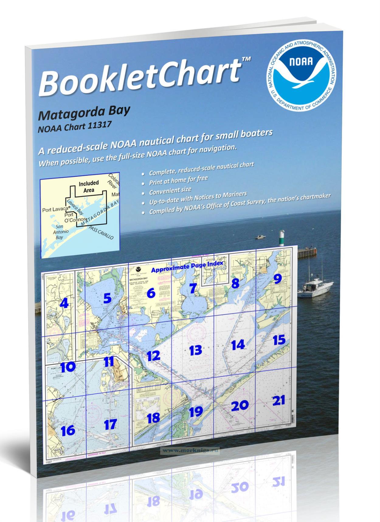 NOAA Chart 11317 Matagorda Bay