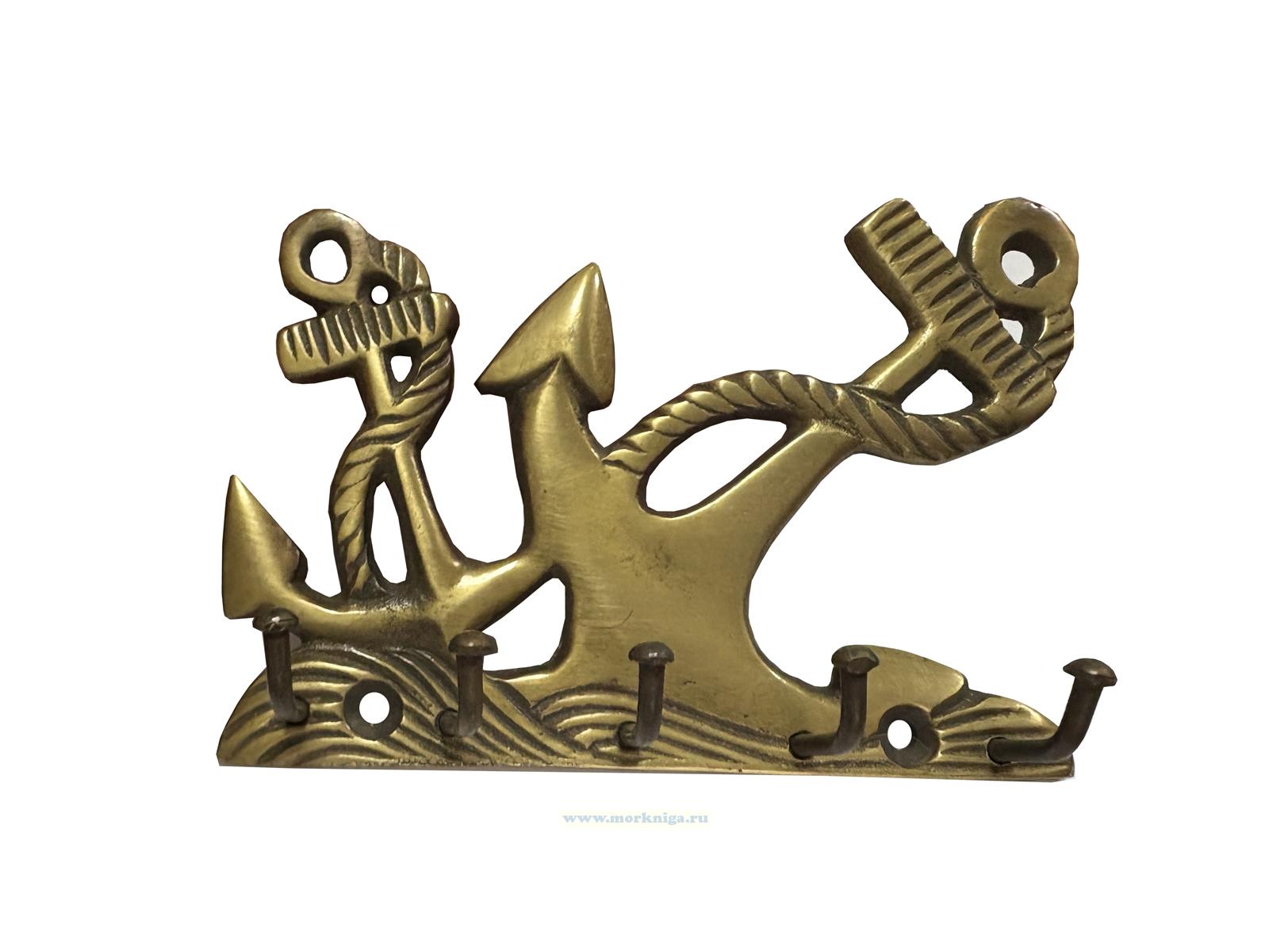 Крючки для ключей два якоря