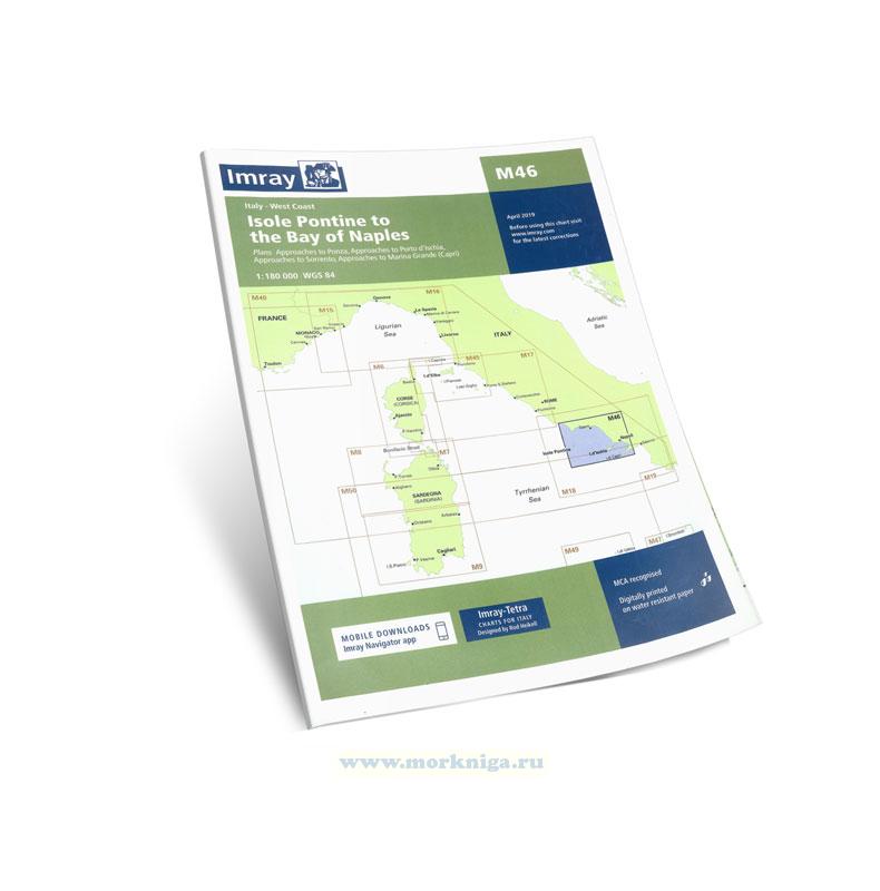 M46 Isole Pontine to the Bay of Naples. От Понцианских островов до Неаполитанского залива (1:180 000)