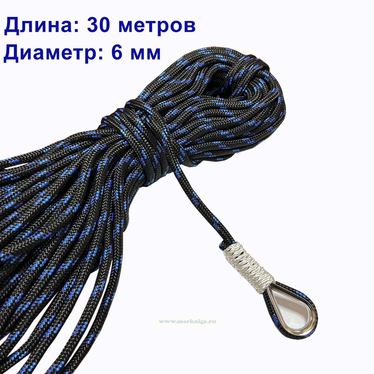 Конец якорный d 6 мм (длина 30 м), в ассортименте