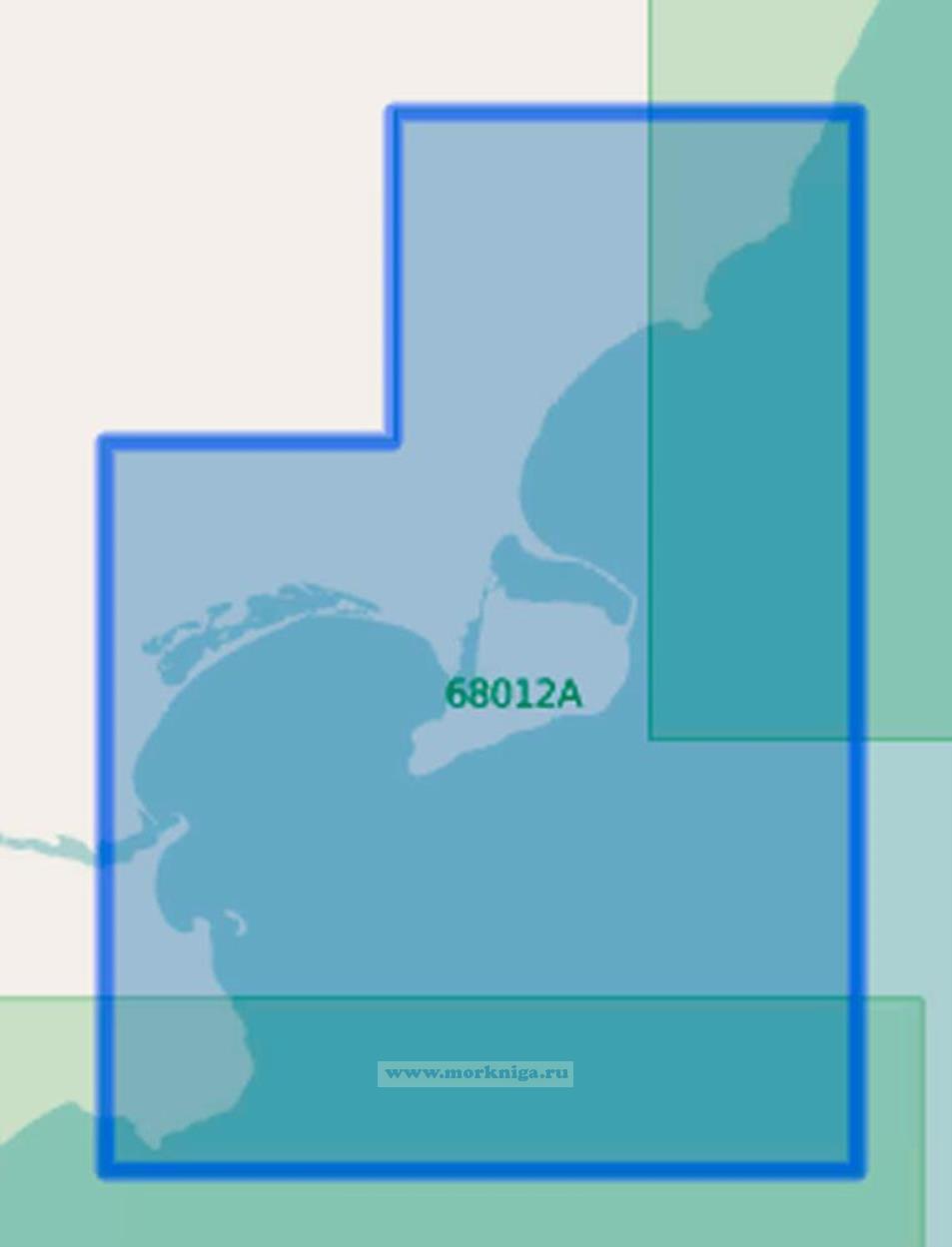 68012 Бухты Нарва, Перевозная и пролив Аскольд (Масштаб 1:25 000)