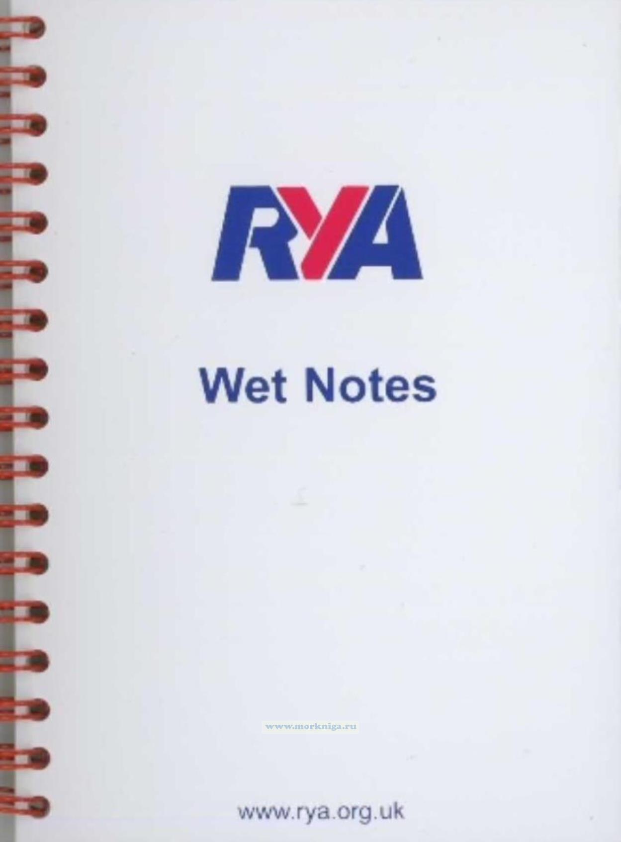 RYA Wet Notes