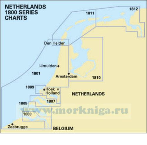 1800 Series Chart. Nieuwe Waterweg 1809