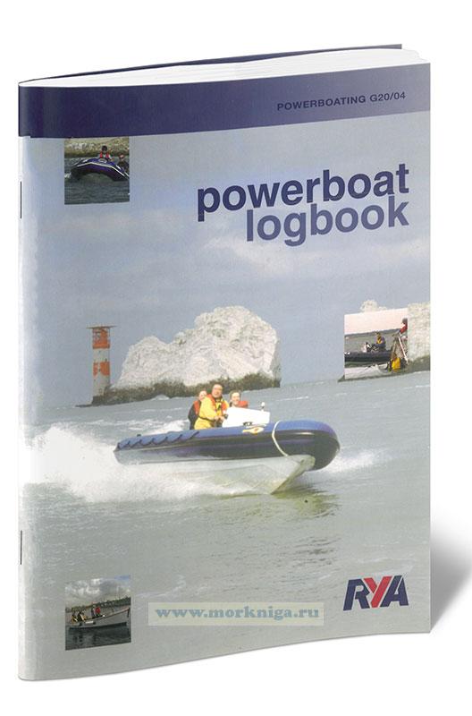 RYA PowerBoat LogBook/Бортовой журнал моторной лодки RYA