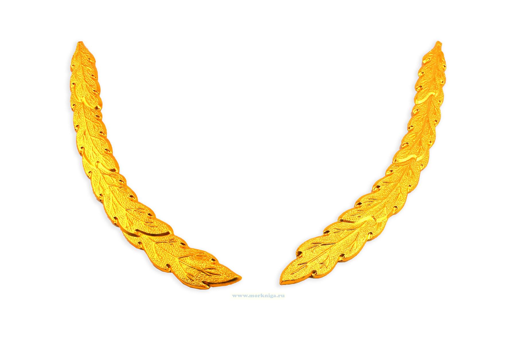 Орнамент на козырек фуражки офицера ВМФ (пара)