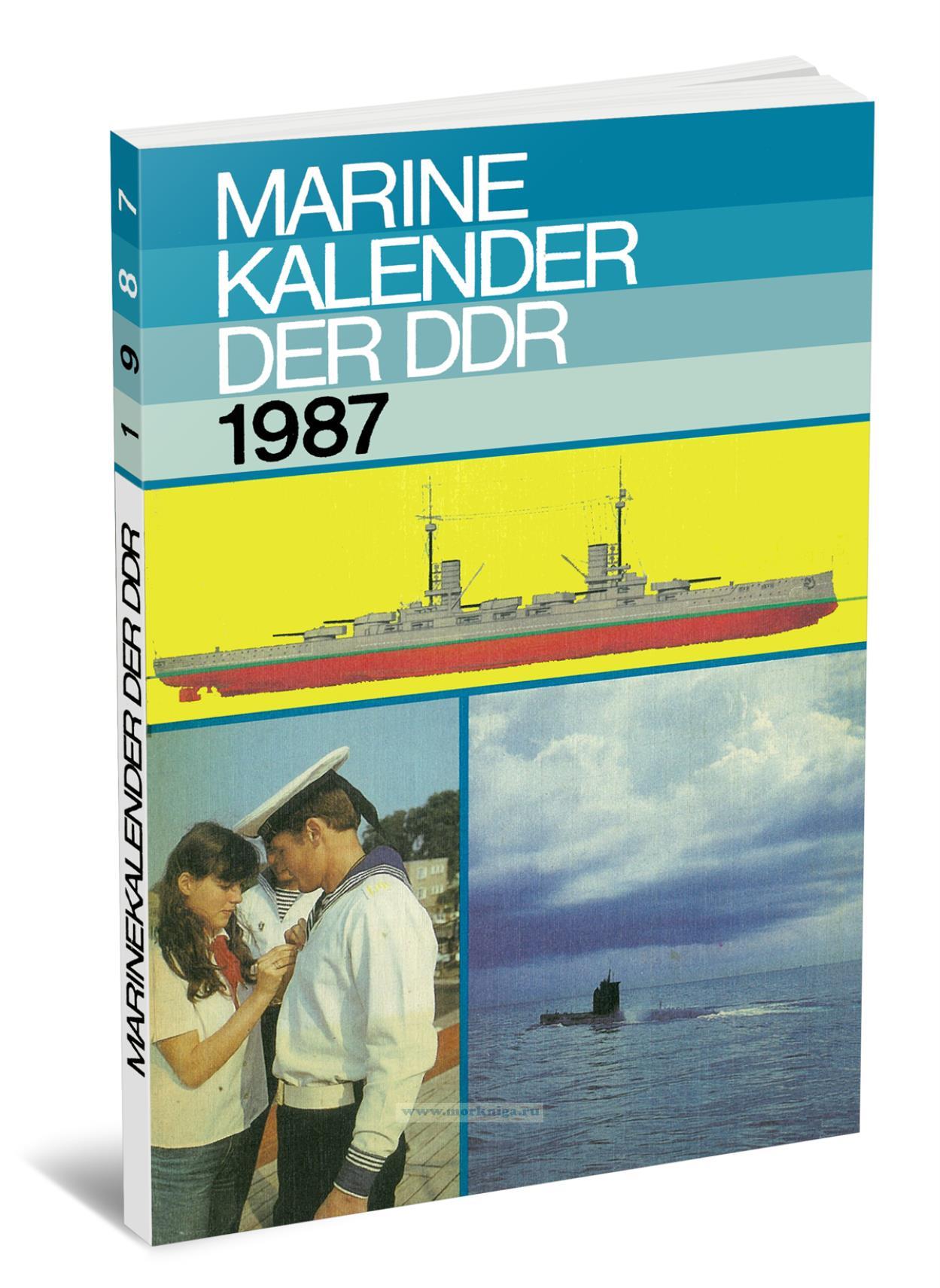 Marine Kalender der DDR 1987