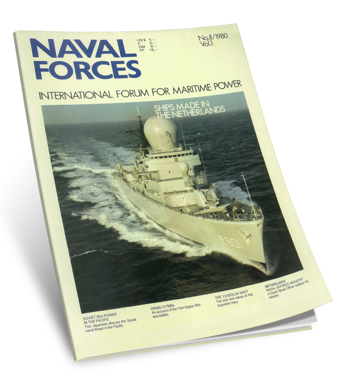 Naval forces. No.II/1980. Vol.1. Ships made in the Netherlands/Военно-морские силы. №II/1980. Том 1. Корабли, изготовленные в Нидерландах