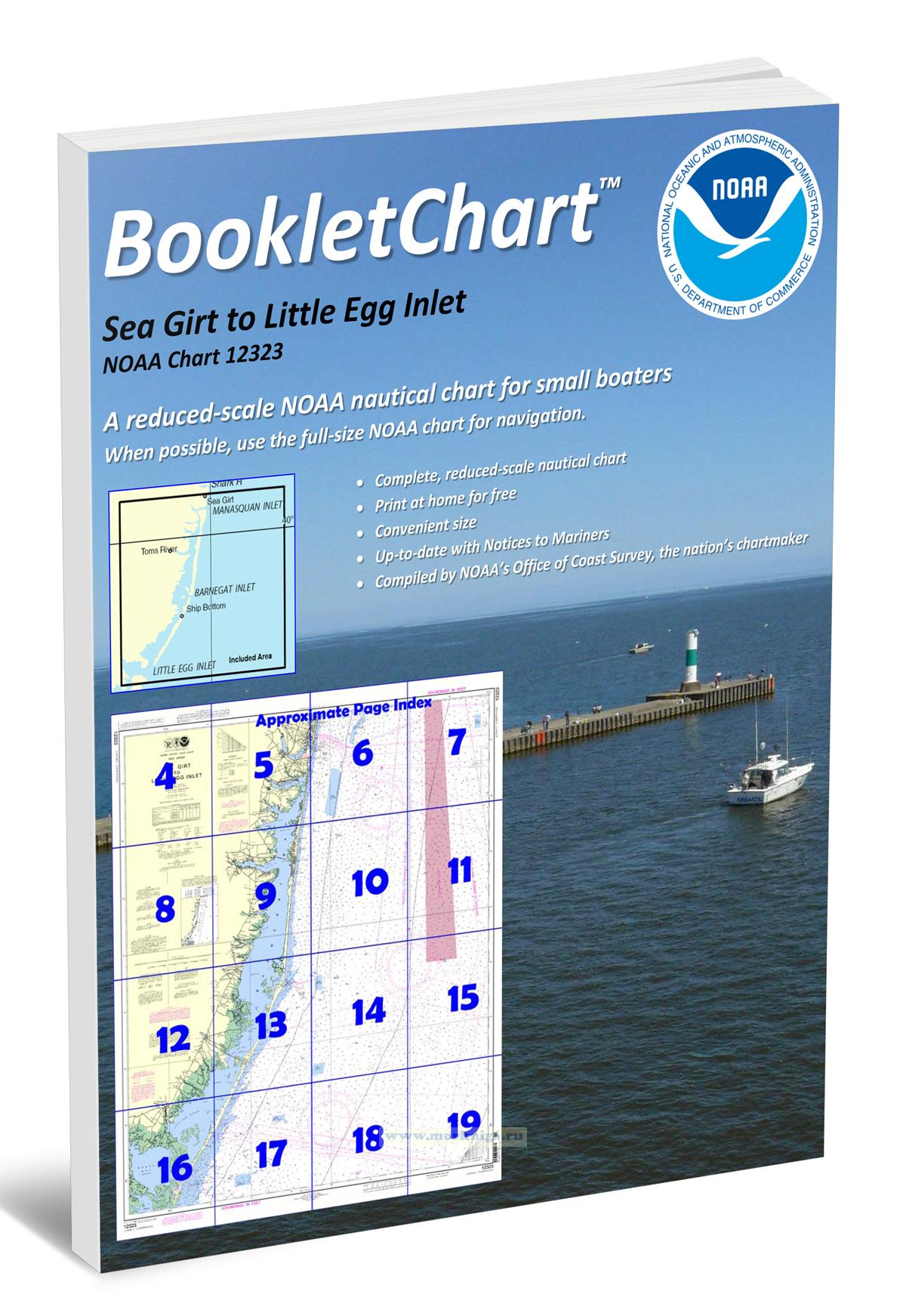 NOAA Chart 12323 Sea Girt to Little Egg Inlet