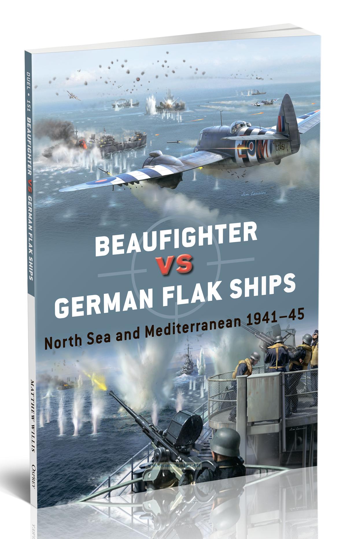 Beaufighter vs German Flak Ships. North Sea and Mediterranean 1941-1945/Боуфайтер против немецких зенитных кораблей. Северное море и Средиземное море, 1941-1945 годы