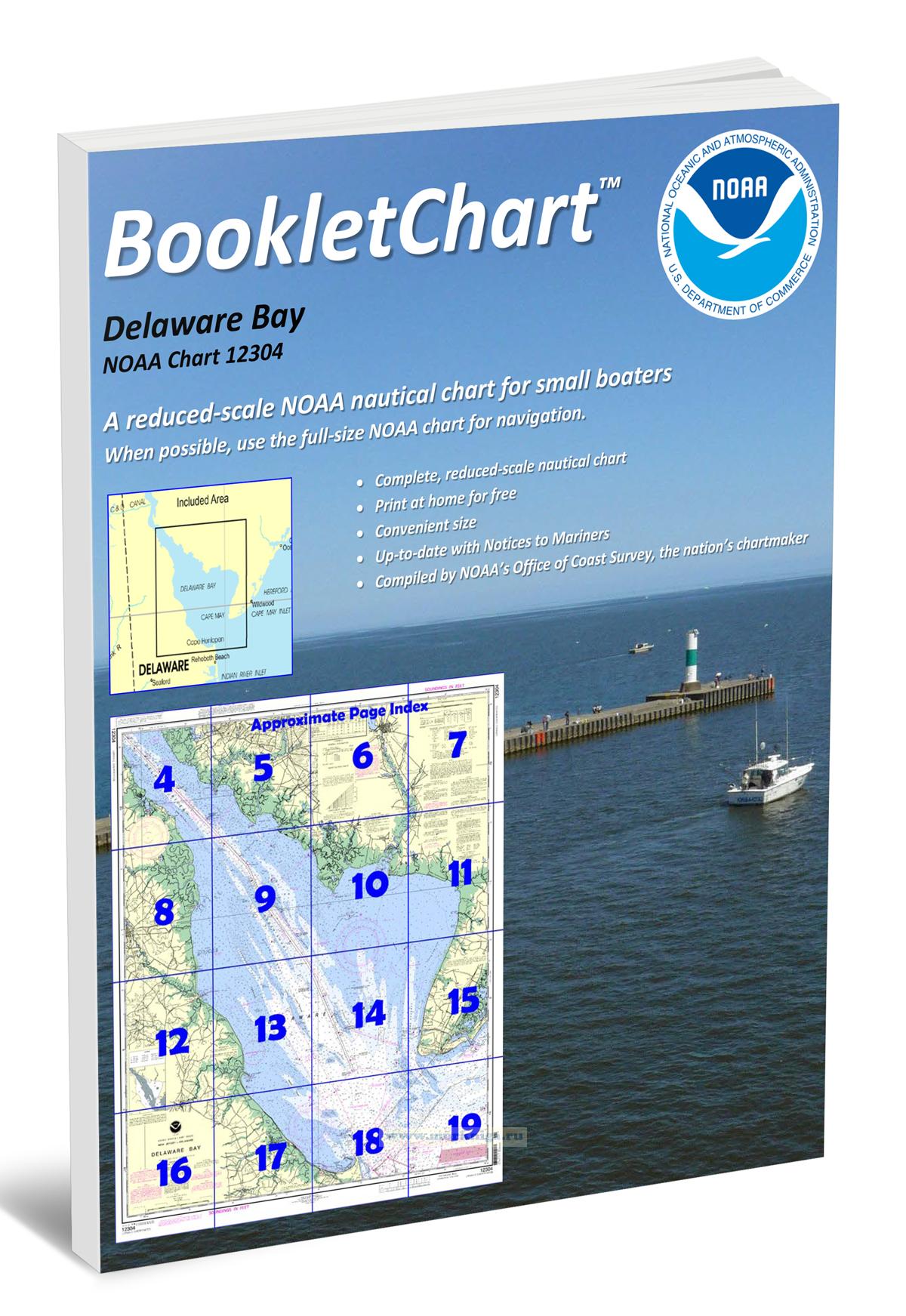 NOAA Chart 12304 Delaware Bay