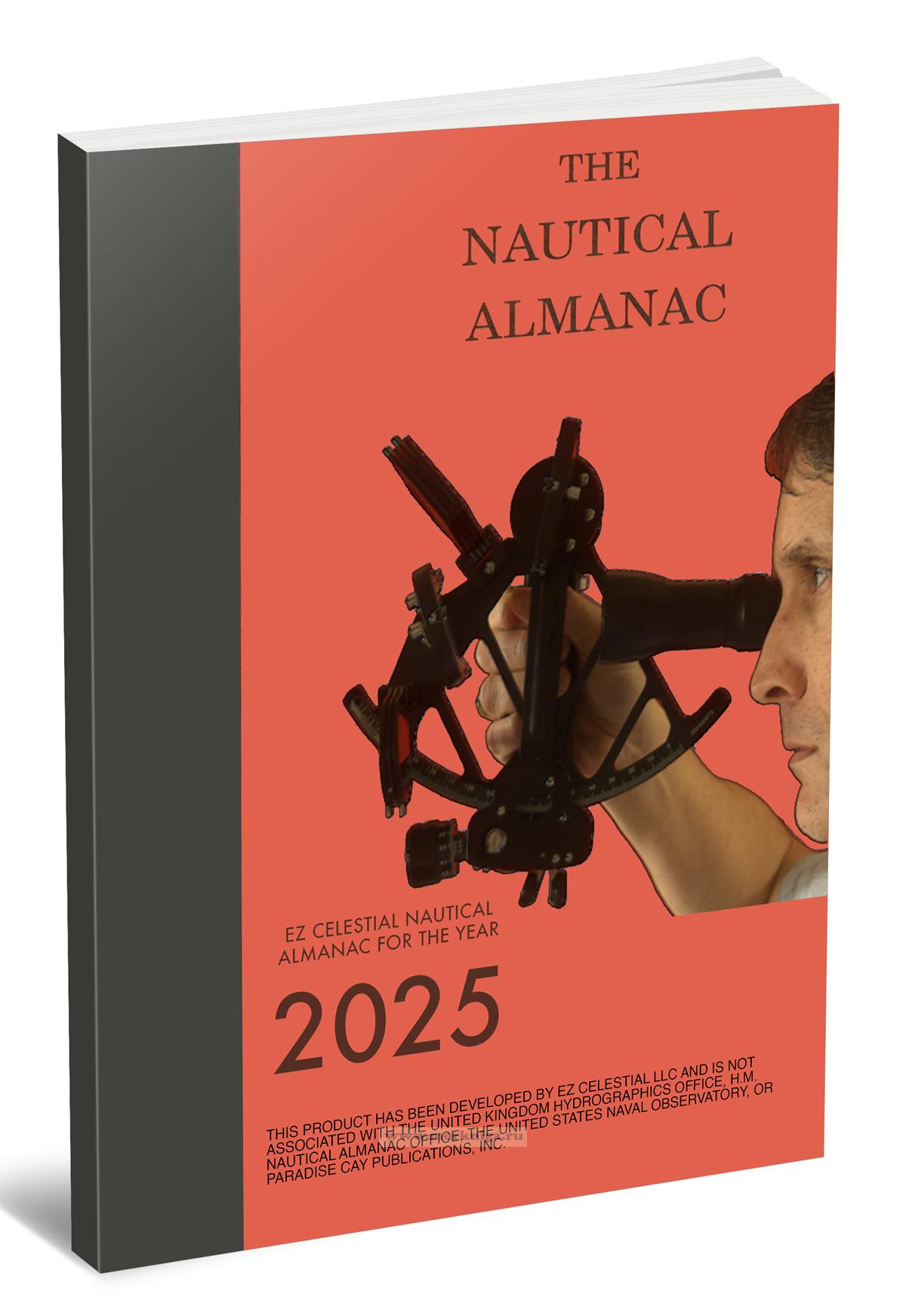 2025 EZ Celestial Nautical Almanac/Астрономический морской альманах EZ на 2025 год