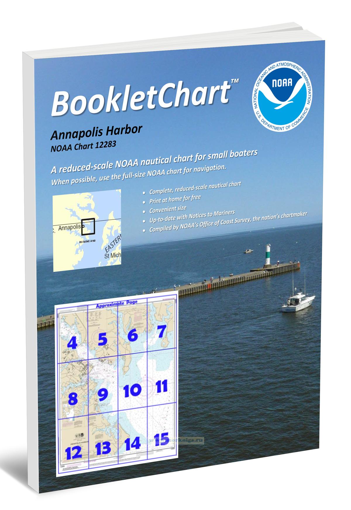 NOAA Chart 12283 Annapolis Harbor