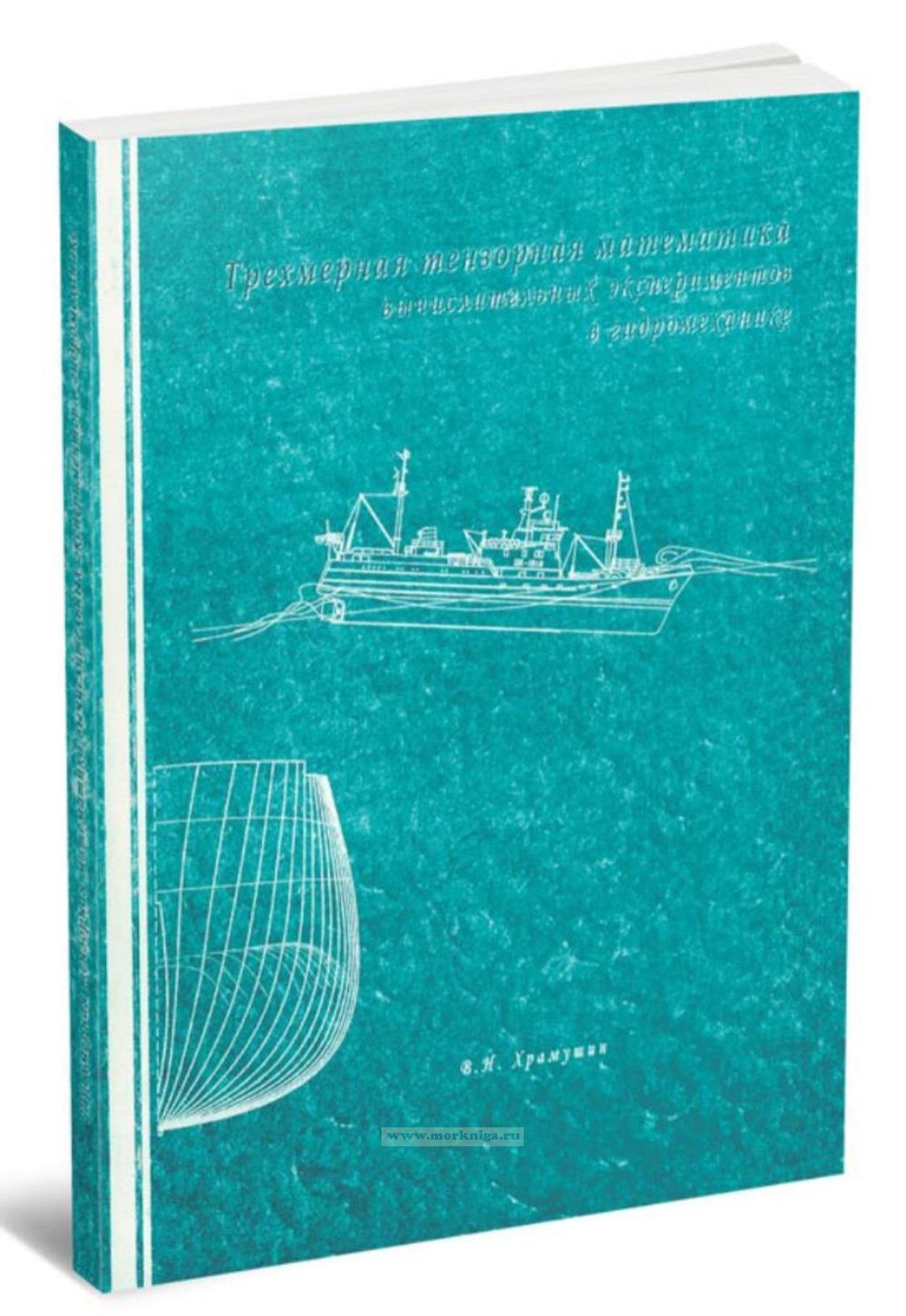 Трехмерная тензорная математика вычислительных экспериментов в гидромеханике