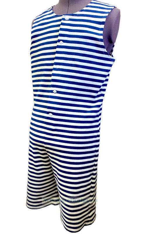 Тельняшка-комбинезон с шортами