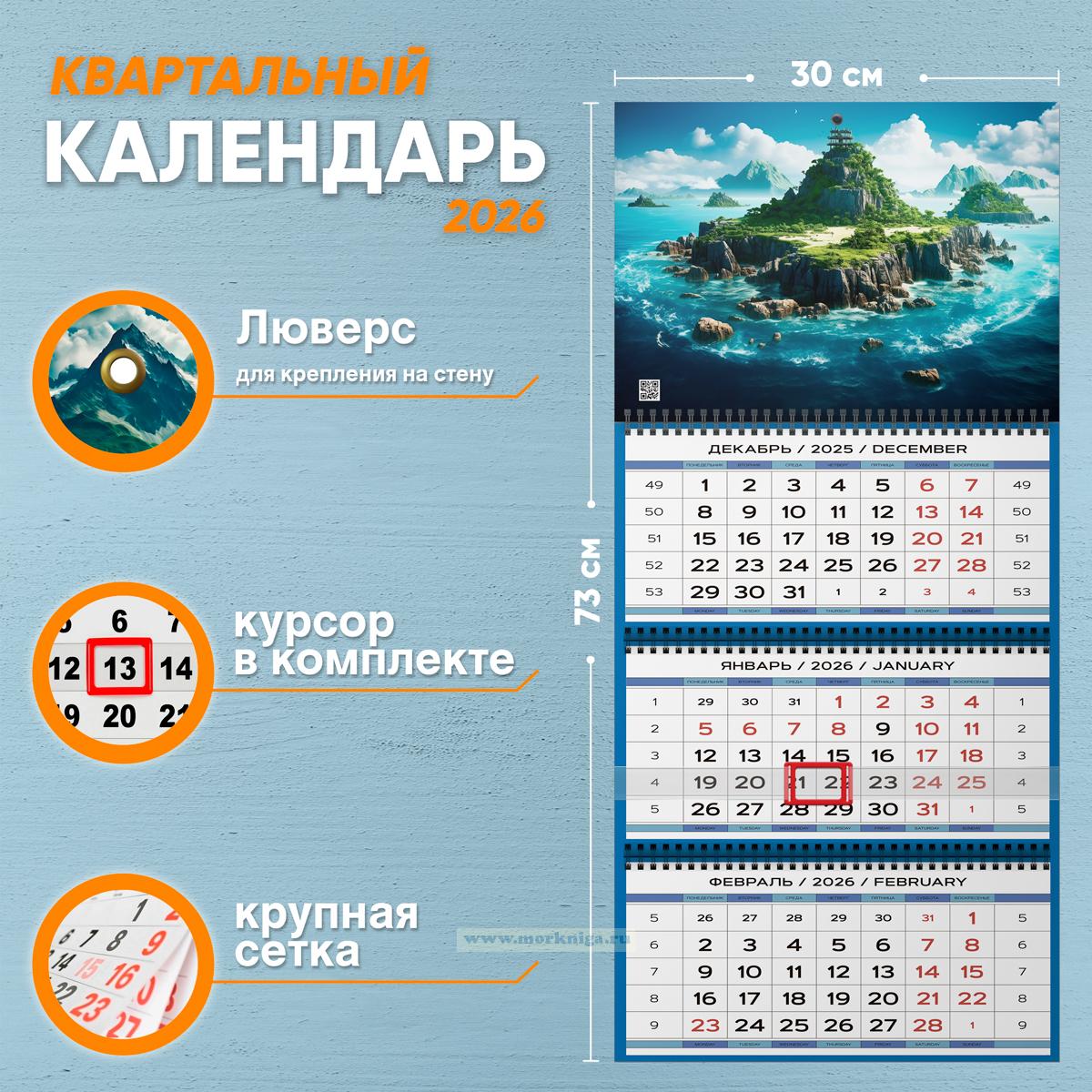Календарь квартальный 