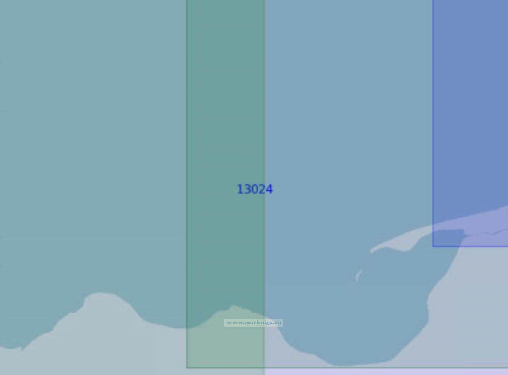 13024 От мыса Горелка до острова Песяков (Масштаб 1:100 000)
