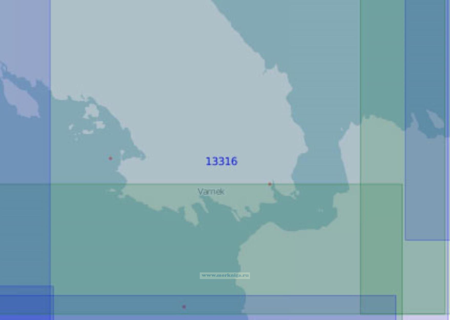 13316 Пролив Югорский Шар и подходы к нему (Масштаб 1:100 000)