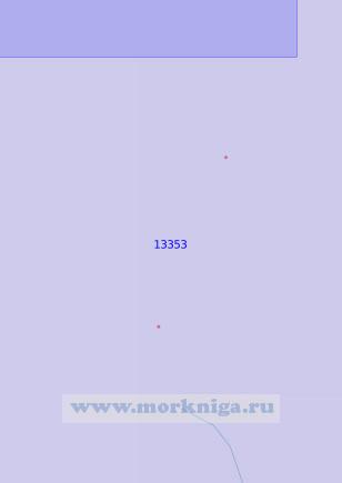 13353 Река Енисей. От селения Байкаловск до острова Большой (Масштаб 1: 100 000)