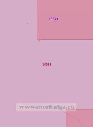 15388 От островов Песчаные до банки Сеченская (Масштаб 1:50 000)