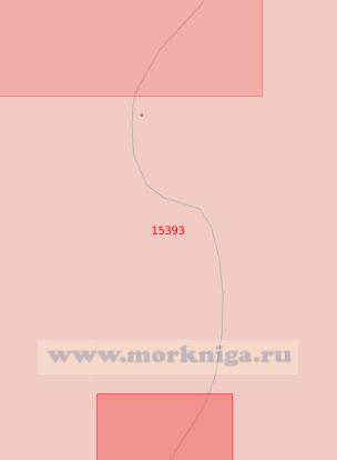 15393 От острова Грибановский до острова Малый Лузинский (Масштаб 1:50 000)